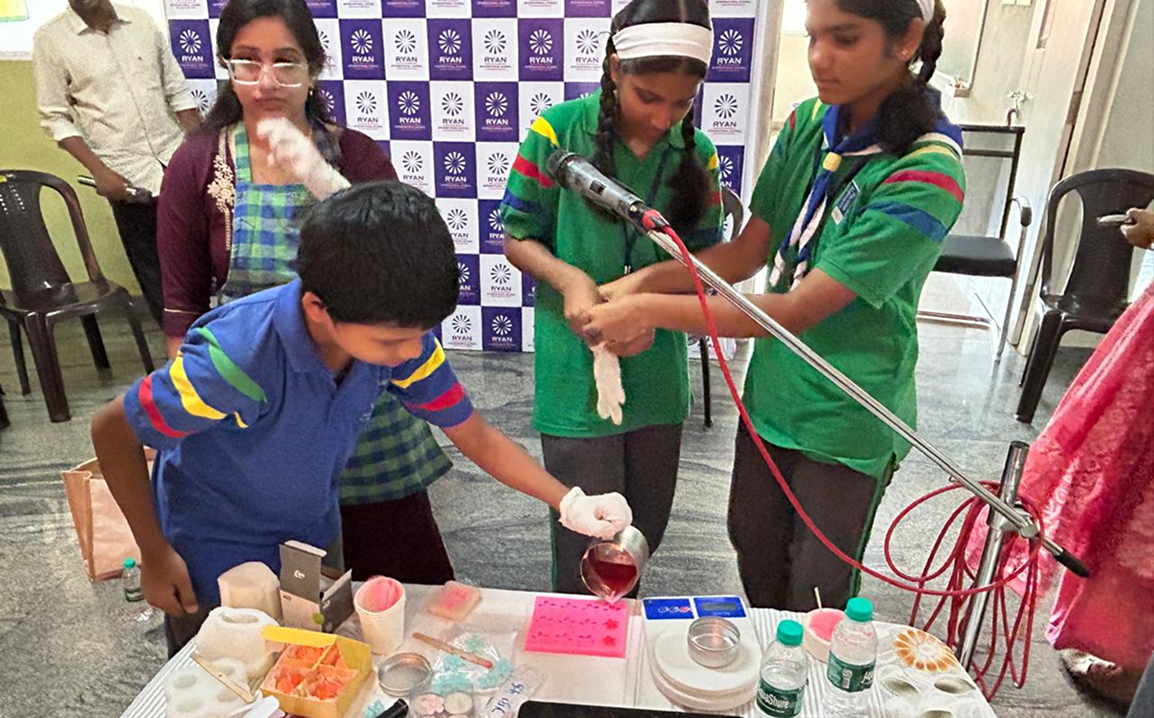 Candle Making Internship programme